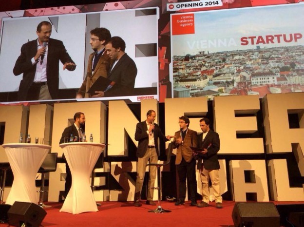 Wazza WINNER of the Vienna Startup Package Pioneers Festiva
